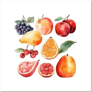 Fruit collection Posters and Art